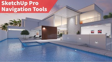 1-5 Navigation tools (SketchUp Pro Tutorials)