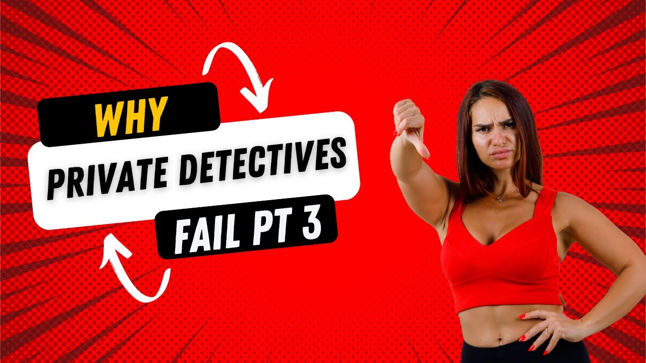 Why Private Investigators Fail NO MARKETING
