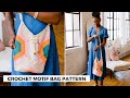 Beginner Crochet Bag Made From Hexagons! [Tobago Bag - TL Yarn Crafts]