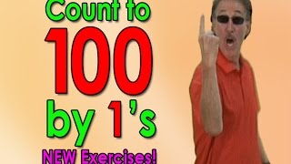 New Count To 100 Song | Let's Get Fit  2 | Counting to 100 by 1's | Jack Hartmann