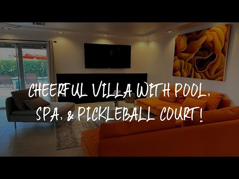 Cheerful villa with Pool, Spa, & Pickleball Court! Review - Bermuda Dunes , United States of America