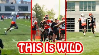 Shedeur Sanders DESTROYS Deshaun on Day 1 of Browns Camp🔥Shedeur Deep Ball TD to KC Concepcion🔥