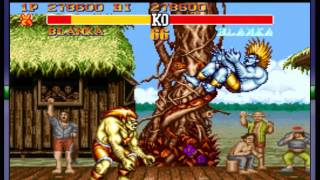 Street Fighter II Turbo - Hyper Fighting - -Blanka Playthrough (CE)Vizzed.com GamePlay - User video