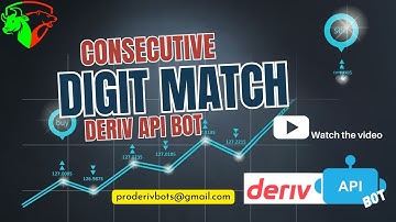 Deriv API Digit Match Bot - Consecutive Digit Analysis