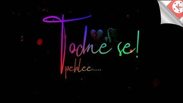 How to Make Trending Colourful Black Screen WhatsApp Status  Video Editing Tutorial in Kinemaster