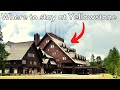 The BEST places to stay when visiting Yellowstone!