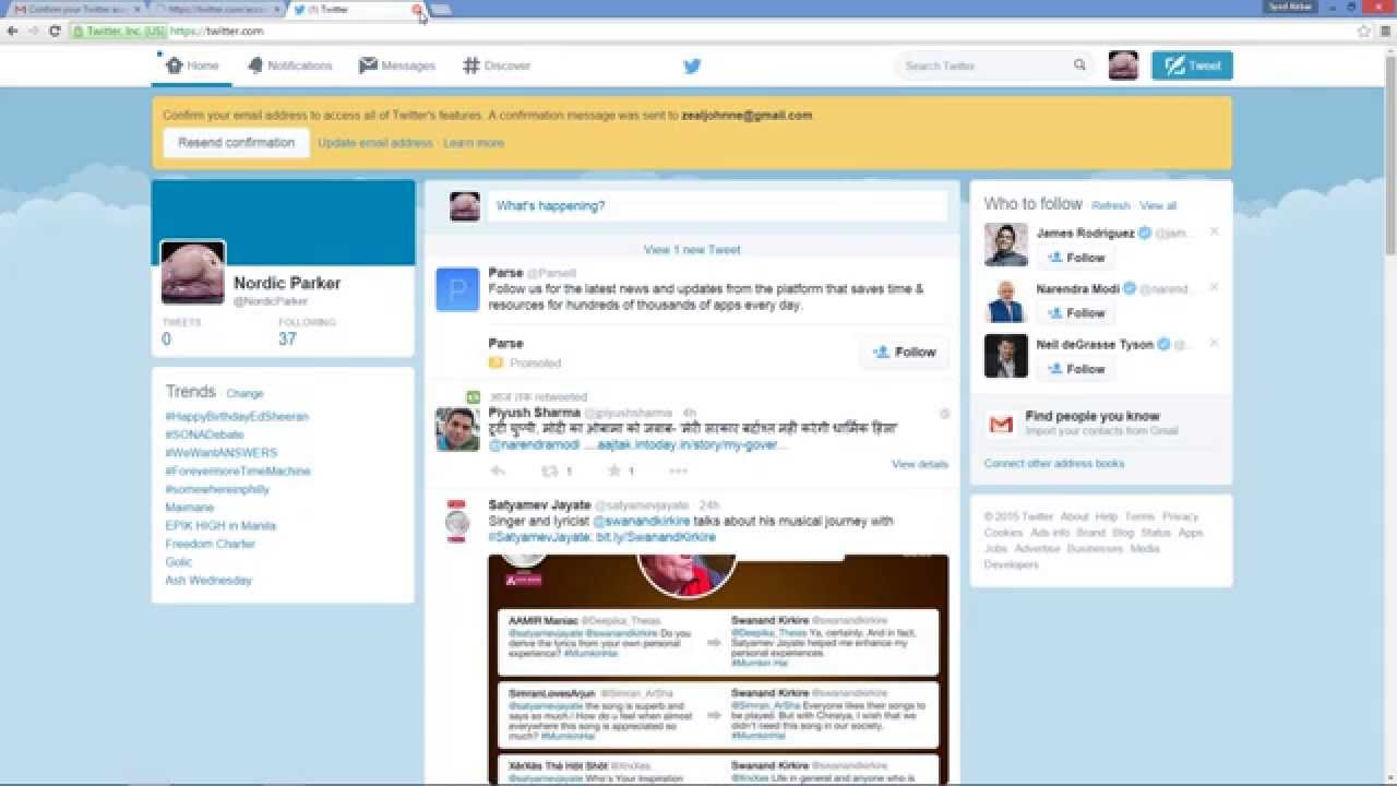 How To Create A Twitter Account YouTube