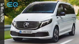 2020 Mercedes-Benz EQV Electric Van | Driving, Interior, Exterior