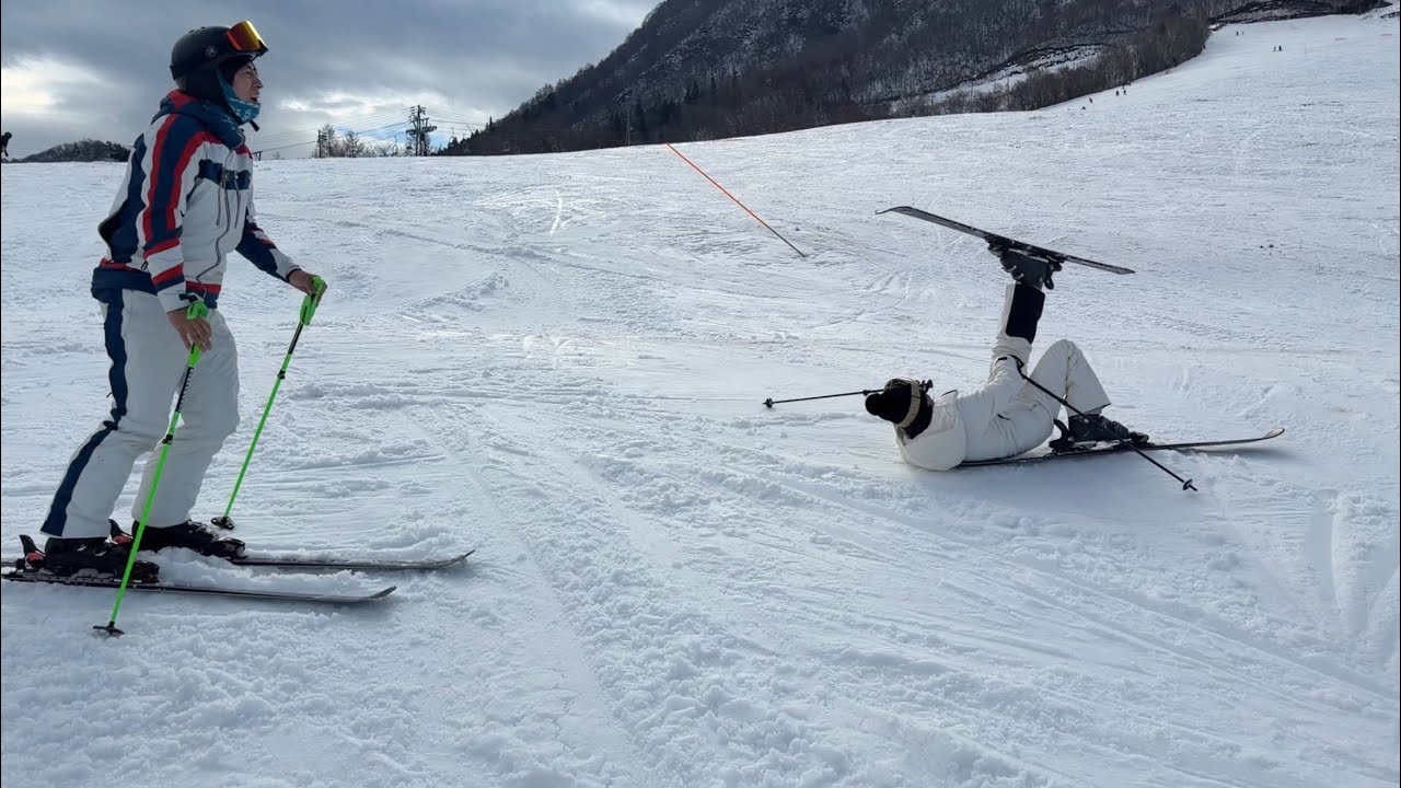 【スキー初級者レッスン】スキー検定（バッジテスト）2級は受からないと言われたスキー場責任者にパラレルターン目指して特訓させてみた（後編）