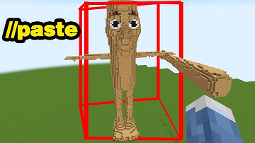 I Cheated with //paste in Minecraft BRAINROT Build Battle