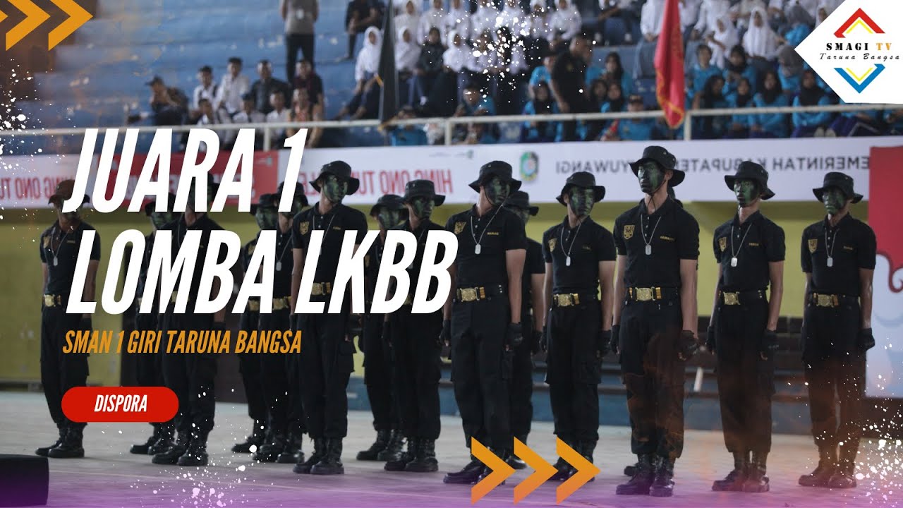 WOAAHHH!!, TIM KOPASTAR SMAN 1 GIRI TARUNA BANGSA JUARA 1 - LKBB DISPORA KABUPATEN BANYUWANGI