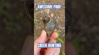 Creek Hunting For Artifacts! Found This Cool Shell! #artifacts #outdoors