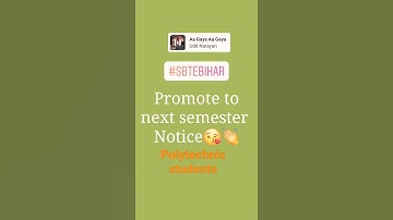 promote to next semester notice