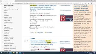 OVID Search Tips