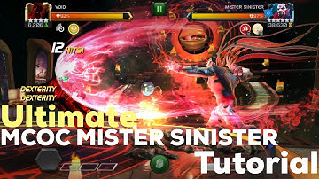 How to Beat Uncollected MISTER SINISTER Easily MCOC! Pro tips! Perfect guide!