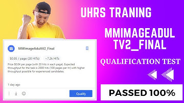 MMImageAdultV2_Final Qualification Test. UHRS Training. Make Money Online UHRS Hitapp Tricks.