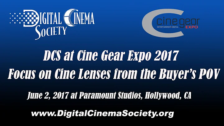 Focus On Cine Lenses From the Buyer's POV   DCS at...