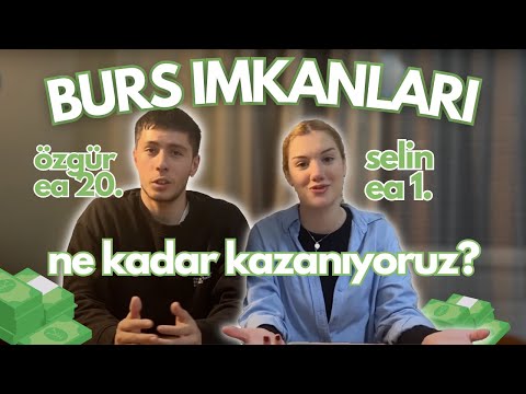 TÜRKİYE 1.Sİ NE KADAR KAZANIYOR? Derece Öğrencileri'nin Alabileceği BURSLAR ve GELİR İMKANLARI!!