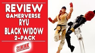 Details about   Hasbro Marvel vs Capcom Infinite Black Widow vs Ryu Marvel Gamer Verse 