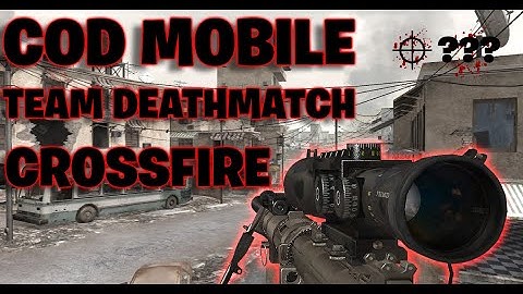 24 Kills At Crossfire | Call Of Duty Mobile Gameplay Multiplayer 2021| Team Deathmatch