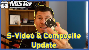 MiSTer FPGA S-Video & Composite Update