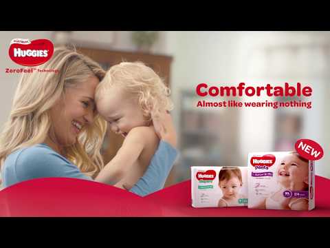 Huggies Platinum Diaper with ZeroFeel™ Technology