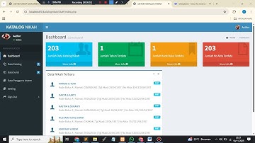 ⚙️ Source Code Sistem Informasi KUA Lengkap | Pembuatan Surat & Katalog Data Nikah Digital