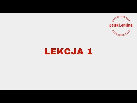 |Lekcja1| Как склонять польские глаголы на -ować?