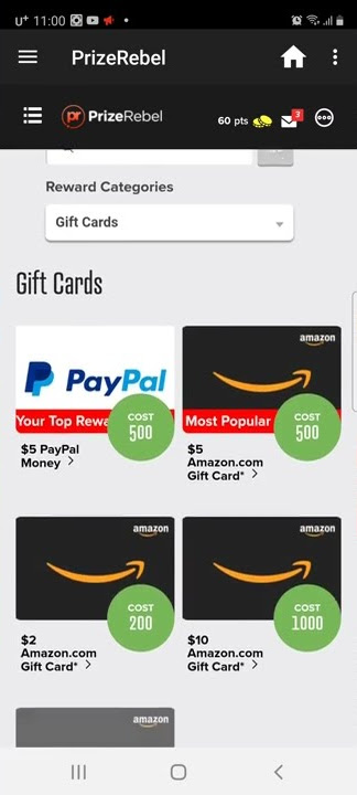 Paid survey app. Minimum cash out limit $5.https://www.prizerebel.com/index.php?r=10511166