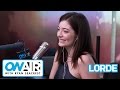 Lorde Talks Coachella Set, New Music | On Air with Ryan Seacrest