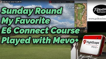 Sunday Round:  My Favorite E6 Connect Course with Mevo+