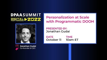 Adomni Presentation at DPAA Summit 2022