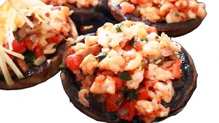 HONGOS PORTOBELLO RELLENOS DE CAMARON RECETA FACIL Y DELICIOSA | COCINABLOG OFICIAL by Cocinablog Oficial 913 views 2 months ago 3 minutes, 42 seconds