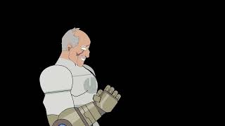 Invincible punching Conquest| Impact frame test| Stick Nodes Pro Animation