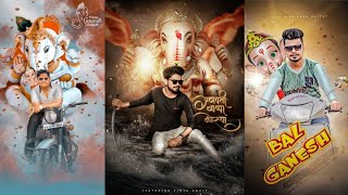Ganesh Chaturthi Photo Editing Tutorial in Picsart || Ganesh Photo editing - KR Editing screenshot 5