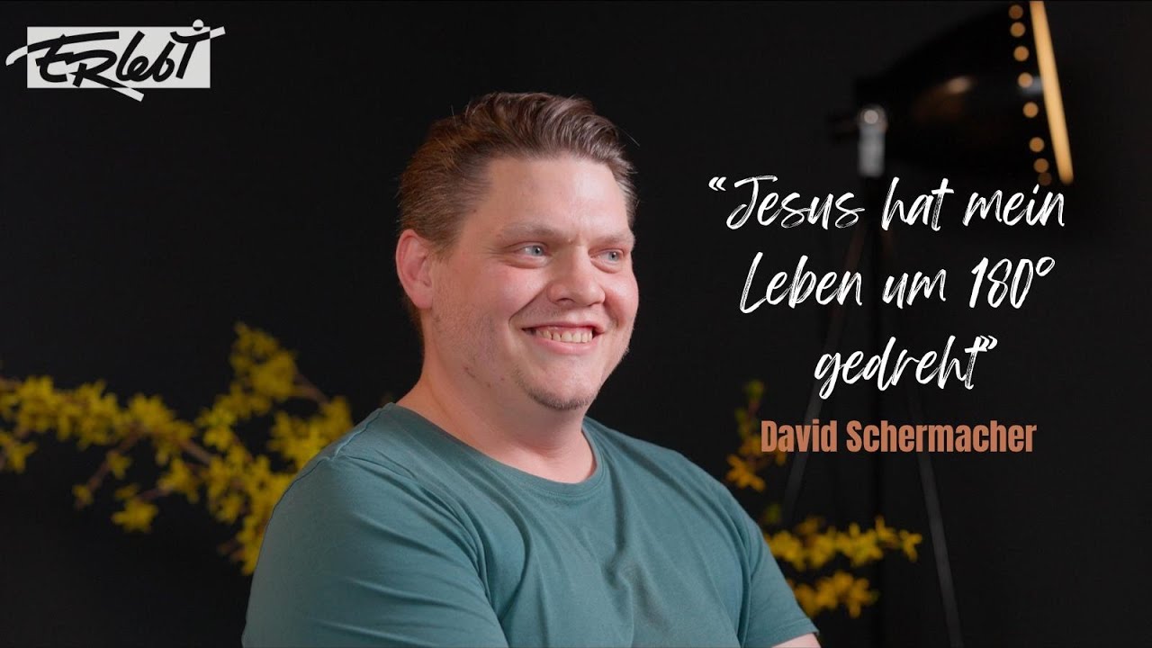 Frei vom Alkohol - wie Jesus die Sucht nimmt! // David Schermacher bei Erlebt Folge 9