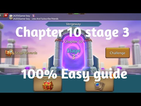 Lords mobile Vergeway chapter 10 stage 3