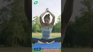 #17 - Yoga Postures Simple at Home #Shorts