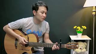 Bagai Langit Dan Bumi Nathan Fingerstyle Guitar Cover Via Vallen Nella Kharisma