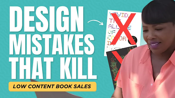 5 Low Content Book Cover Design Mistakes that Are KILLING Your Sales