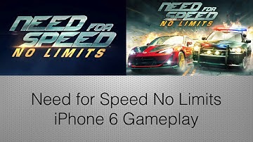 Need for Speed No Limits iPhone 6 Gameplay
