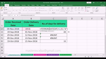 #NUM! error - how to fix / correct / remove in excel