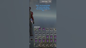 POV : You Escaped With All You’re Loot When The Scripters Tried 15v1 You #rust #gaming #shorts