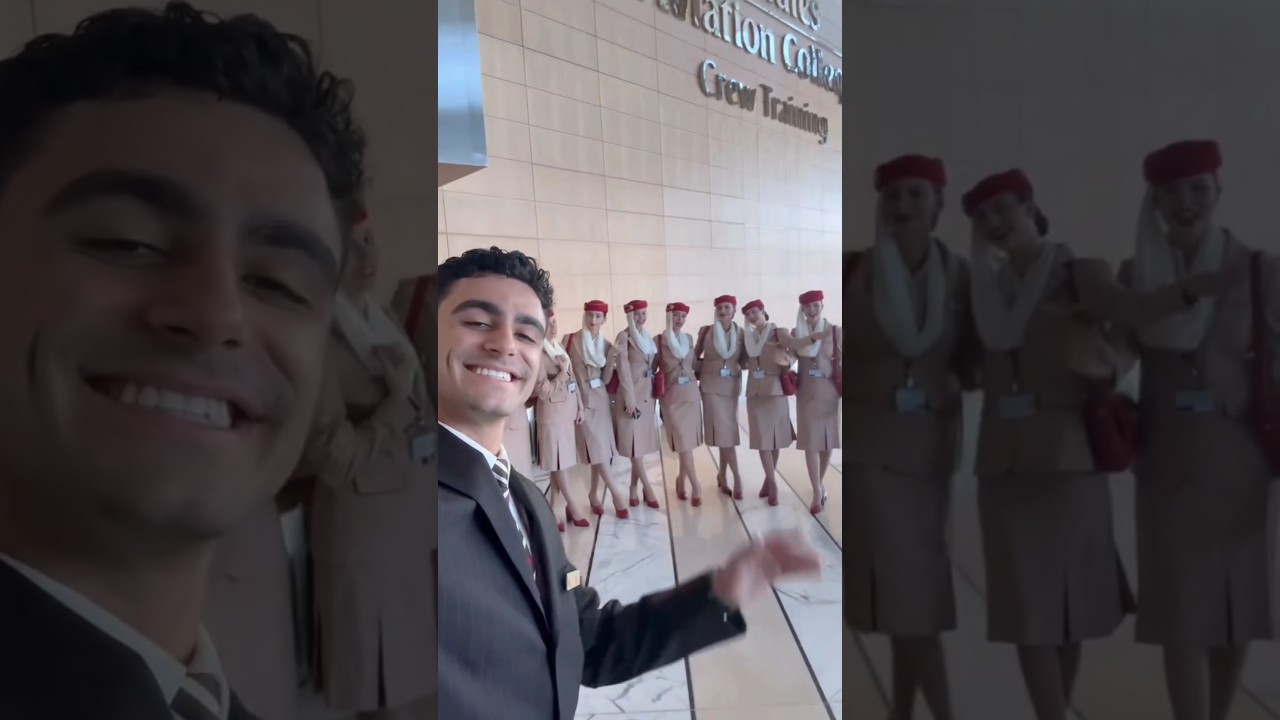 Emirates Airline college Training cabin crews Dubai