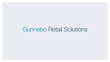 Gunnebo Retail Solutions Introduction
