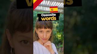 Opposite Words in Spanish