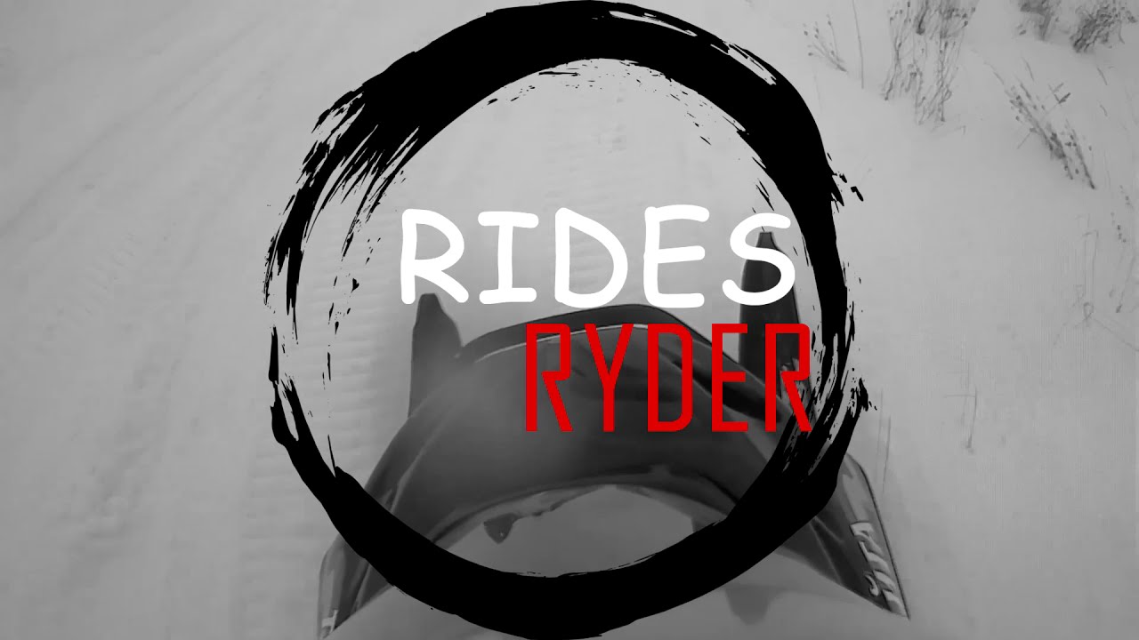 Покатушка на снегоходе тайга 500 - YouTube