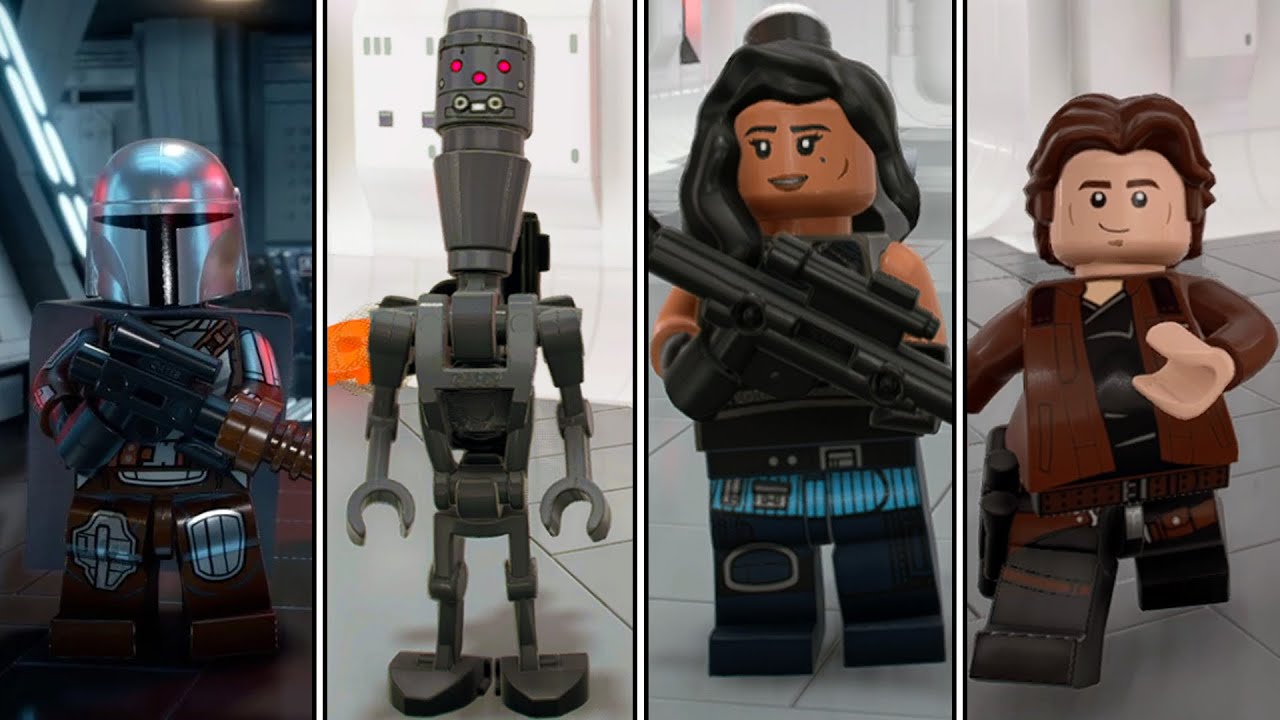 All DELUXE EDITION Character Packs Showcase in Lego Star Wars Skywalker Saga  