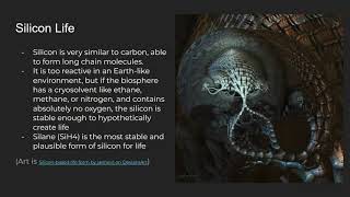 Alternate Life Forms - Unit III Project