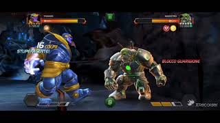 Marvel Contest Of Championsthanos Vs Maestro Big Boss Fight